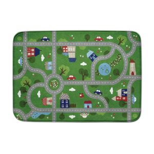 Ultra Soft Legetæppe - Byliv og trafik - 1,5m x 1m - Achoka - Fra 1 år
